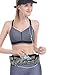 Running Belt Waist Pack, Bestobal Water Resistant Runners Belt for Hands Free Workout – Adjustable Waist Pouch for iPhone X 6 7 8 Plus (Grey)