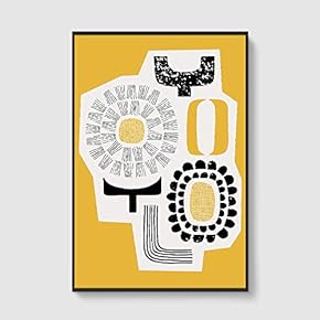 Framed Home Artwork Nordic Style for Living Room Bedroom