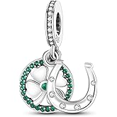 Parmuz 925 Sterling Silver Charm for Bracelet Necklace Dangle Love Mom Ocean travel Butterfly Party Charm Beads Pendants DIY Jewelry for Women