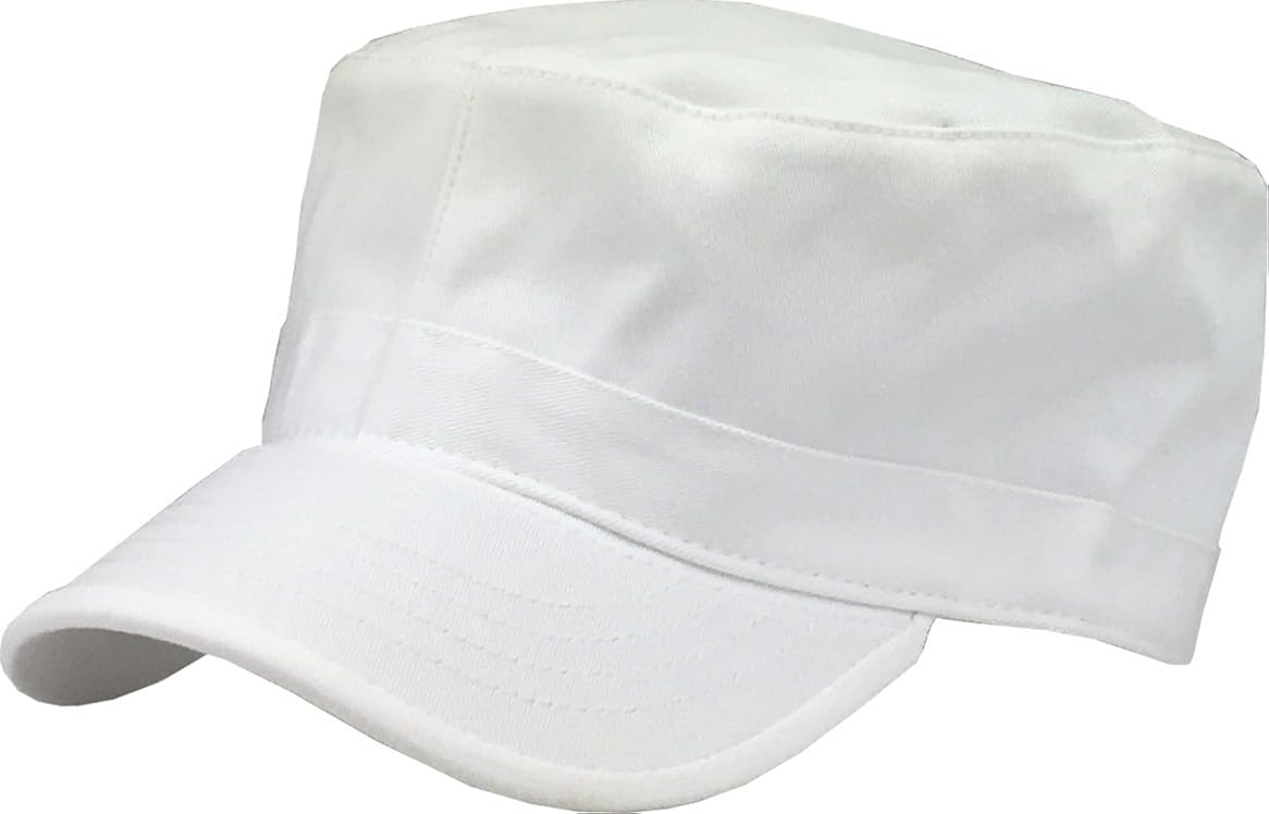 Cadet Army Cap Basic Everyday Military Style Hat (Now with STASH Pocket Version Available) at  Men’s Clothing store