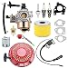 Wellsking 16100-ZE3-V01 Carburetor with 17210-ZE3-505 Air Filter for Honda GX390 GX 390 GX340 GX340U1 GX340R1 GX340K1 11HP Engine WT40XK1 WT40XK2 WT40XK3 Water Pump