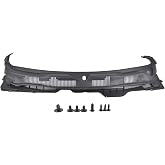 Getanye Windshield Wiper Cowl Panel Grille 55112305AB Replacement for 2009-2018 Dodge Ram 1500 2500 3500 &amp; 2019-2024 Ram 1500 Classic 55112305AC 55112305AD Upgraded PP Upper Cowl Grille