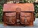 Handmadecraft Leather Unisex Real Leather Messenger Bag for Laptop Briefcase Satchel