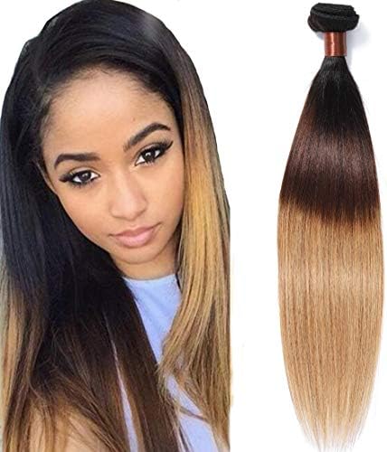 Cranberry Brazilian Virgin Hair Bundle Straight Ombre Human Hair 10inch Bundle 100% Unprocessed Ombre 1B/4/27 Human Hair Weave Extension 100g/pc