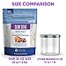 Slim Soak Bath Salt 32 Ounces Epsom Salt with Natural Grapefruit, Geranium and Orange Essential Oils Plus Vitamin C in BPA Free Pouch with Easy Press-Lock Seal
