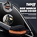 Tadge Goods XL Magnetic Ice Shield Snow Cover for Windshield – Smart Frost Guard Winter Protector Fits Car, Truck, SUV, Van - Free Bonus Ice Scraper & Travel Pouch