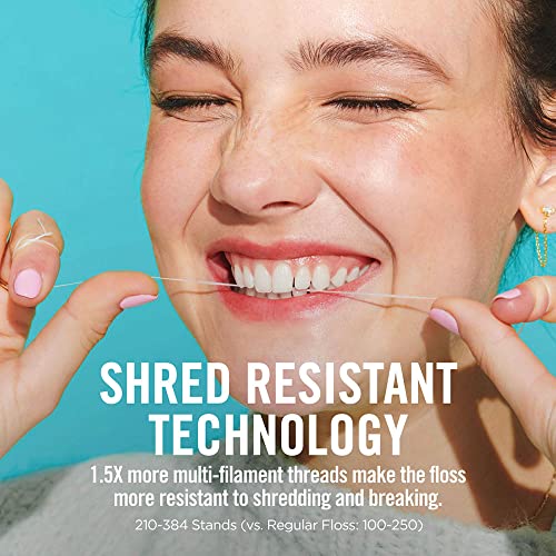 Reach Waxed Dental Floss for Plaque and Food Removal, Refreshing Mint