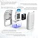 HODGSON Auto Small Dehumidifier for 200 Sq Ft 700ML Tank Portable Large Capacity Ultra Quiet Thermo-Electric Mini Dehumidifiers for Home Basements Bathroom Bedroom Garage Closet Wardrobe, White