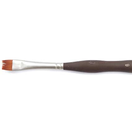 Amazon Com Loew Cornell Soft Comfort Brush 6 Taklon Chisel