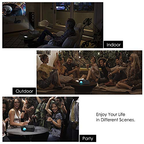 5 ELEPHAS+Projector+Portable+Compatible+Interfaces