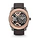 Fossil ME1122 Mechanical Twist Leather Watch Brown