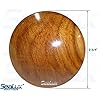 SeaLux-Marine-2-58-INCH-Genuine-Teak-Wood-BOAT-CENTER-STEERING-WHEEL-CAP-for-Boat-Destroyer-Steel-Wheels