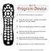 GE Universal Remote Control for Samsung, Vizio, LG, Sony, Sharp, Roku, Apple TV, RCA, Panasonic, Smart TVs, Streaming Players, Blu-ray, DVD, Simple Setup, 6-Device, Black, 34459thumb 4