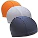 LZYMSZ 3 Pcs Helmet Liner Speed Dry Skull Cap Under Helmet Cycling Headgear Bicycle Fleece Hat Sports Breathable Beanie (OWB)