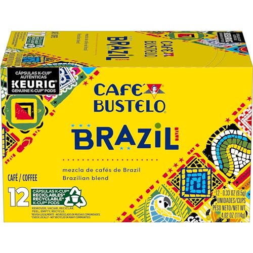CAFÉ BUSTELO BRAZIL DARK ROAST COFFEE, 72 KEURIG K-CUP PODS