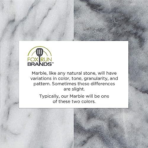 Fox Run Marble Mortar and Pestle, White