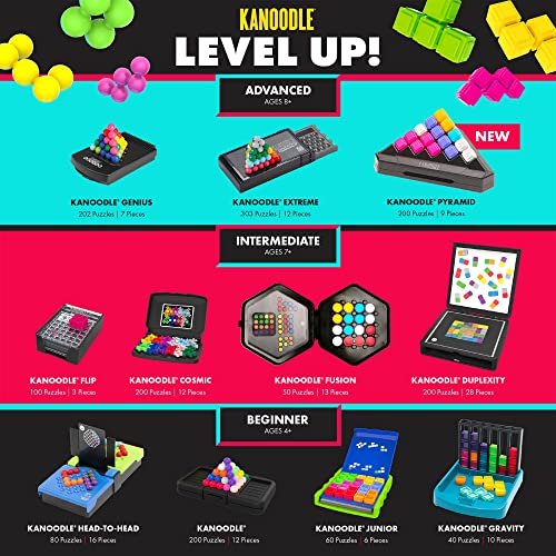 Educational Insights Kanoodle 3D Brain Teaser Puzzle Game, Featuring