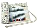 CREOOGO Colored Pencils Case Wrap Roll Holder for Artist Adult Coloring Travel Portable Canvas Storage Organizer with a Build-in Pouch Lovely Animals 72 Loops
