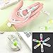 Warmtree Colorful Headphones Cable Earphone Cable Saver Protector,10 Pieces