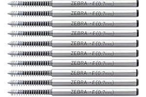 MYASRELAE Pen Refills 0.7mm Pack of 10" f-701" (A)