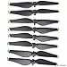 CamKix Replacement Propellers Compatible with DJI Mavic Air - 4 or 8 Blades (Black) (2 Sets of 8 Blades)