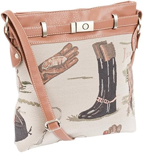 Horse and Riding Gear Shoulder Bag