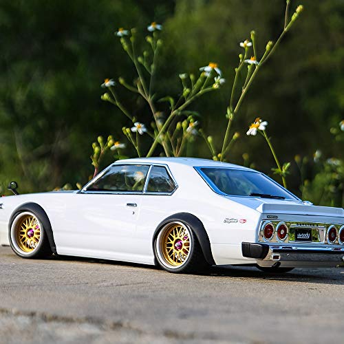 Goolsky Killerbody Car Shell 48700 1977 Skyline Hardtop 2000 GT-ES Finished Body Shell for 1/10 Electric Touring RC Racing Car DIY
