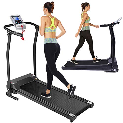 Folding-Treadmill-Electric-Treadmills-for-Home-with-LCD-MonitorPulse-Grip-and-Safe-Key-Running-Walking-Jogging-Exercise-Fitness-Machine-for-Home-Gym-Office-Space-Saver-Easy-Assembly
