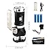 Emergency Flashlight Rechargeable LED Working Lantern Warning Light Waterproof Adjustable Focus Zoomable Torch Lamp Cree XPE Tactical For Home, Auto, Camping, Hiking With Charger and 18650 Battery