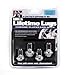 Gorilla Automotive 61147CX Factory Style Bulge Chrome 21mm (13/16") Hex Lug Nuts, 4 Pack