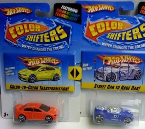 hot wheels color shifters cars list