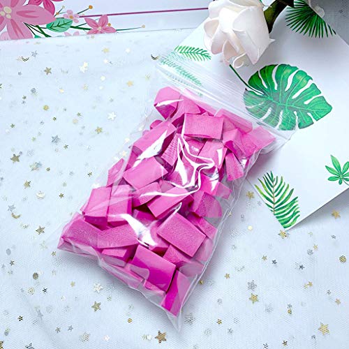 Wffo Soft Foam Chunks Beads Filler Slime Tool for Slime Making Art DIY Craft (Hot Pink)