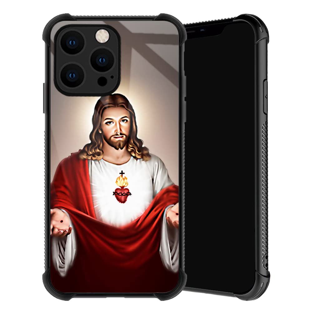 TnXee Compatible with iPhone 14 Case,Jesus Christ