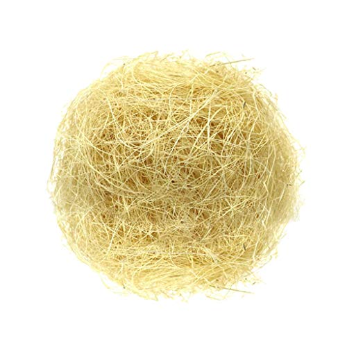 image for FRECI 100 g/pack Gift Box Filler Natural Sisal Threadlike Raffia Paper