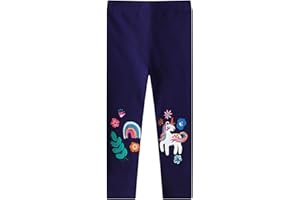 KISSOURBABY Girls Toddlers' Leggings Fashion Stretch Pants Comfortable Bottoms