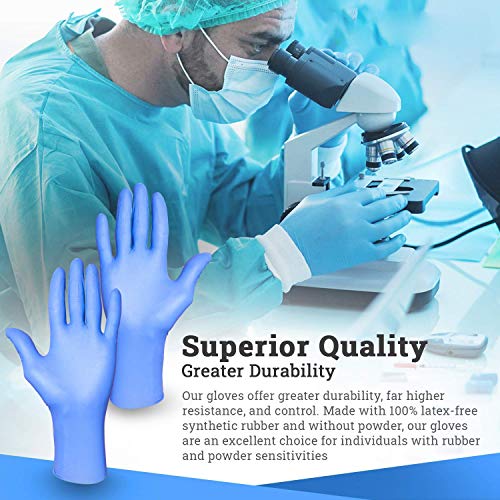 INTCO Nitrile Exam Disposable Gloves Latex Free Rubber & No Powder