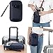 Travel Document Organizer &Passport Wallet & Passport Pouch &Passport Cover (RFID Gray)
