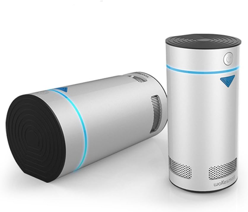 Air Purifier,iwolkon Intelligent Fridge Ozonizer Food Preserver, Waterproof Ozone&Anion Sterilizer, Deodorizer Expert, Freshness Extender, App Control