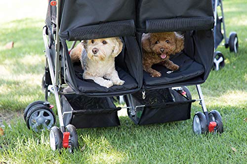 paws and pals double stroller
