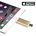 [Apple MFI Certified] Omars iPhone Flash Drive USB 3.0 with Extended Lightning Connector External Storage Memory Expansion for iPads iPod iOS Device and Computers 64G Gold