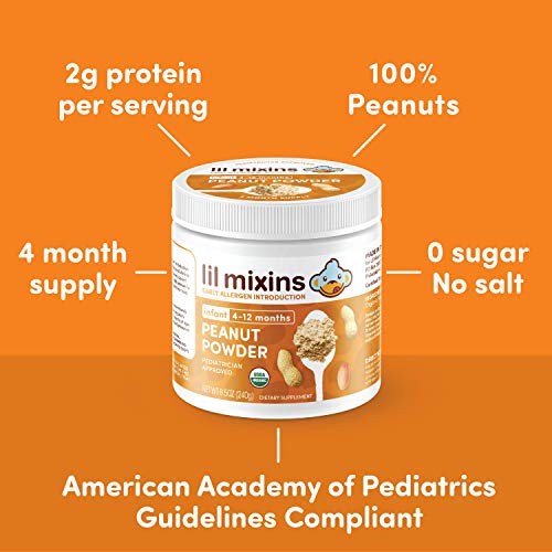Lil Mixins Early Introduction Peanut Protein Powder for Infants