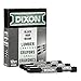DIXON Industrial Lumber Marking Crayons, 4.5" x 1/2" Hex, Black, 12-Pack (49400) primary