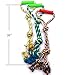 Dog Chew Rope Toy for Aggressive Chewers 20-inches with Handle Mixed Color, Puppy Dental Teaser 3 pcs/set