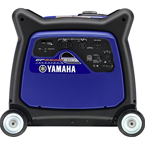 Yamaha EF6300iSDE, 5500 Running Watts/6300 Starting Watts, Gas Powered Portable Inverter