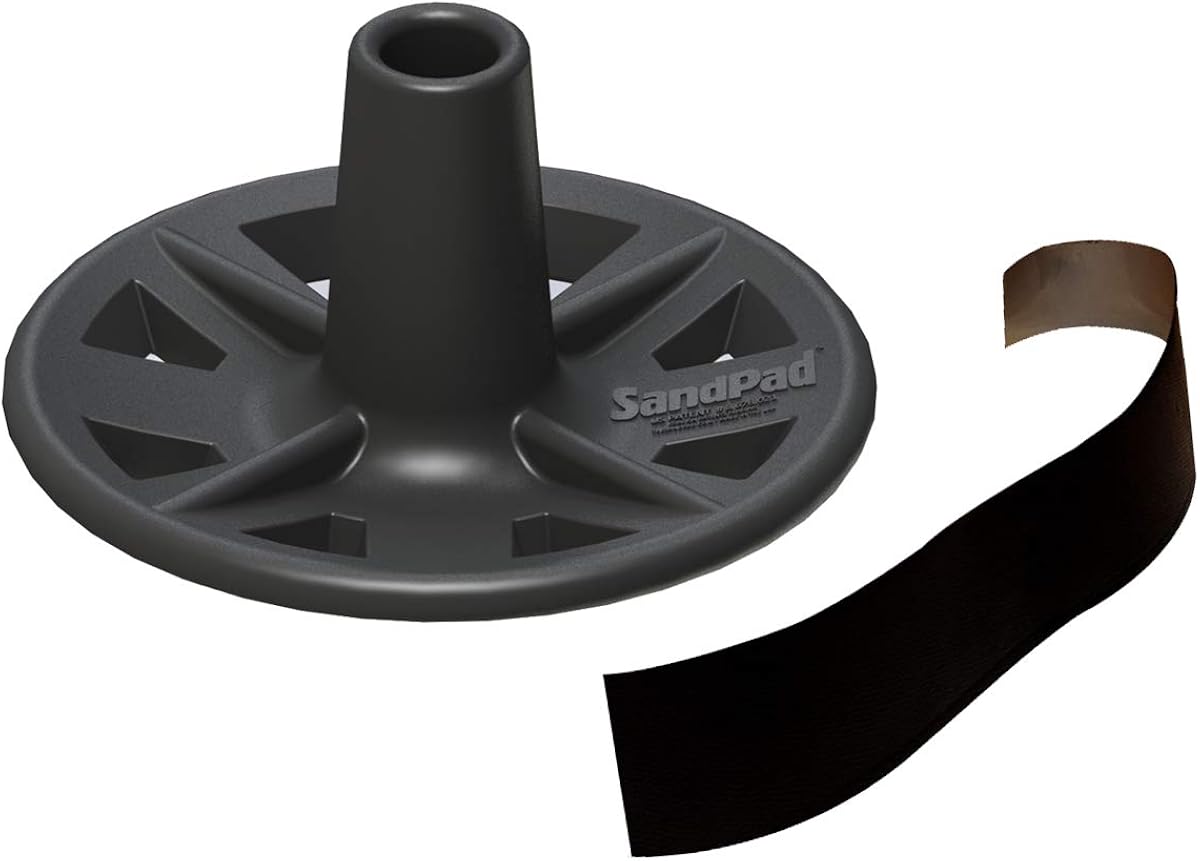 SandPad/EZWalk Cane Pad Stabilizer Tip (Single Pack for Canes) by