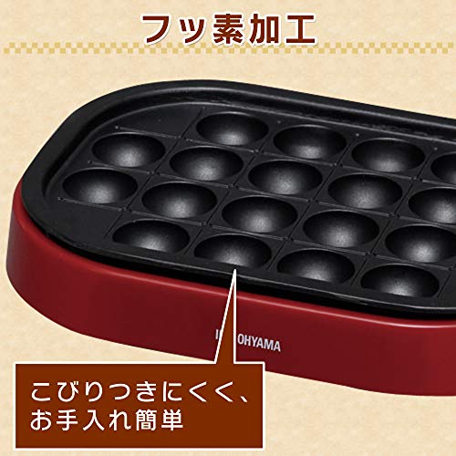 Iris Ohyama Takoyaki 2way Plate Red Ity wa R By Iris Ohyama
