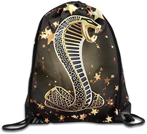 MRNG Ford Cobra Logo Drawstring Backpack Bag