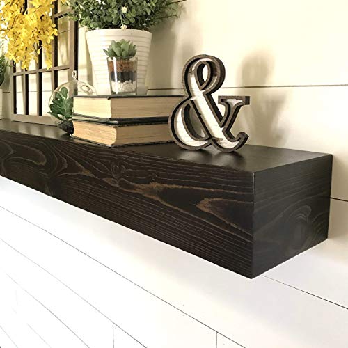 Wall Shelf Fireplace Mantel 60 Inch