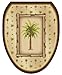 Toilet Tattoos, Toilet Seat Cover Decal,Bahamas Breeze Palm Tree, Size Elongated