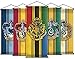 Harry Potter Style Striped Banner - Gryffindor Flag 43in x 16in - High Quality Wall Scroll - Ready to Hang - Perfect Barware Man Cave Gift - Unique HP Collectible Accessories